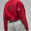 Teyana Taylor Varsity Red Jacket