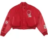 Shop Now Teyana Taylor Varsity Red Jacket