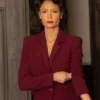 Thandiwe Newton Westworld S3 E2 Maroon Blazer