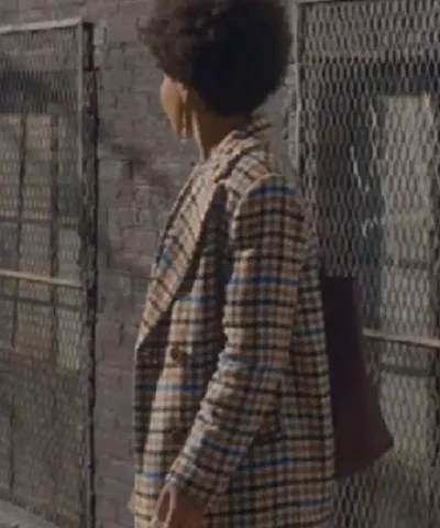 The Other Black Girl Sinclair Daniel Houndstooth Coat