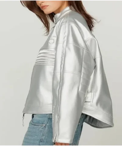 The Racer Silver Jacket