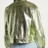 The Upshaws Metallic Leather Jacket