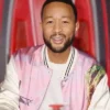 The Voice S25 John Legend Pink Varsity Jacket