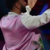 The Voice John Legend Pink Varsity Jacket