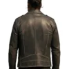 The Wrecking Crew Jonny Distressed Brown Leather Jacket