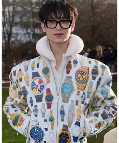 Chungmanirat Watch Thomas Teetut Print Jacket