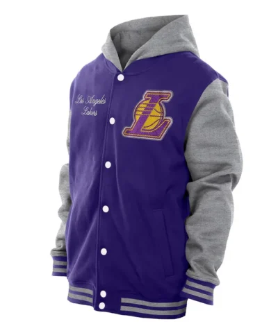 LA Lakers Throwback Prep Hoodie Jacket