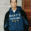Tom Brady Marty Supreme Black and Blue Jacket