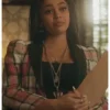 Toni Topaz Riverdale S05 Pink Checked Plaid Blazer