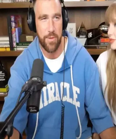 Travis Kelce Miracle Cut Off Hoodie