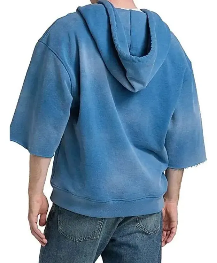 Travis Kelce Miracle Pullover Cut Off Hoodie