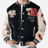 True Religion Varsity Black Jacket