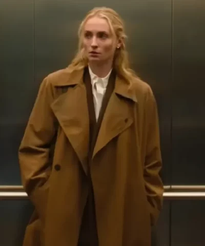 Alternative view of Sophie Turner Steal 2026 Trench Coat