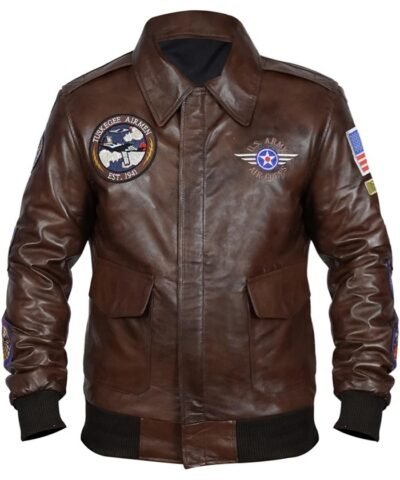 Tuskegee Airmen Jacket Style 1 Front
