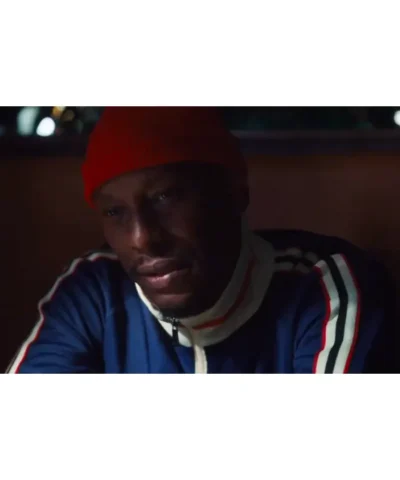 Tyrese Gibson Oscar Shaw Blue Track Jacket