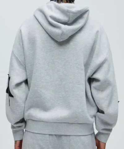 Tyson Star Grey Hoodie