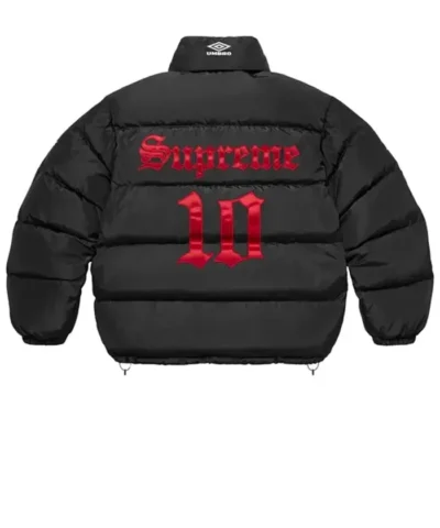 Umbro Black Puffer Jacket