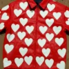 Valentines Day Heart Leather Red Jacket