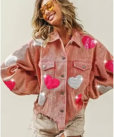 Valentine’s Day Love Sequin Jacket
