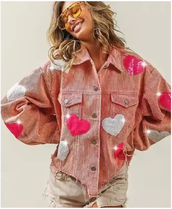 Valentine’s Day Love Sequin Jacket