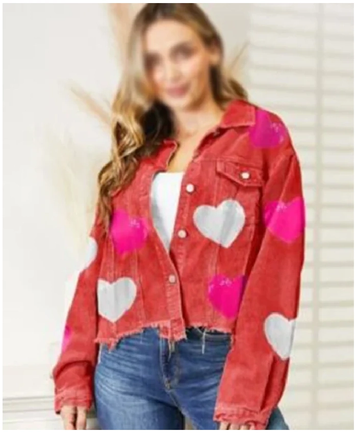 Valentine’s Day Love Sequin Jacket