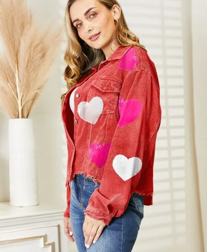 Valentine’s Day Love Sequin Jacket