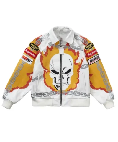 Vanson X Ghost Rider Leather Jacket