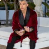 Velvet Smoking Jacket Robe