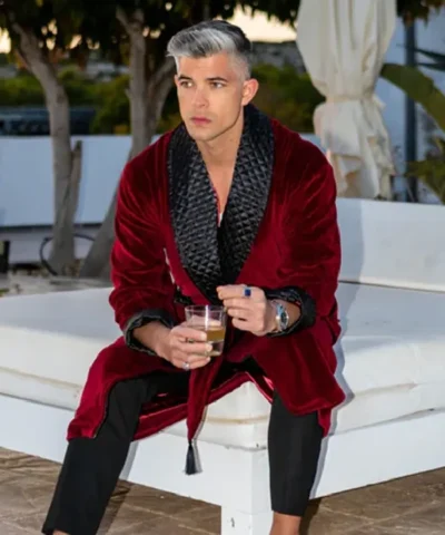 Velvet Smoking Jacket Robe