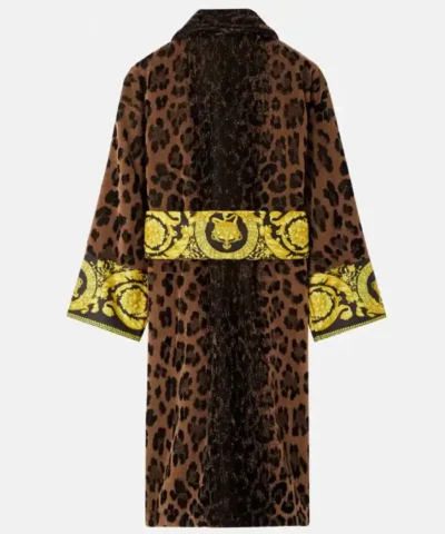 Versace Barocco Brown and Gold Robe