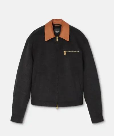 Versace Wool Blouson Jacket