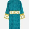 Shop Versace Green Bath Robe