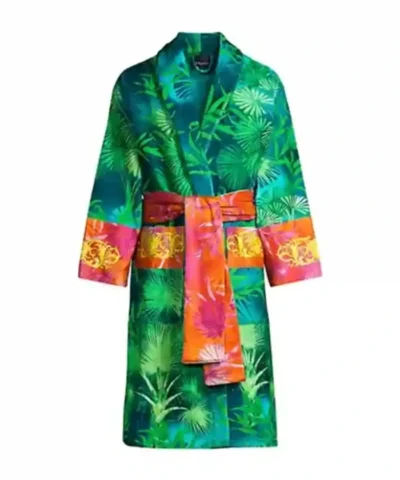 Versace Jungle Printed Robe