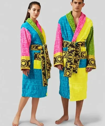 Versace Multicolor Robe