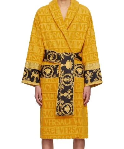 Versace Robe Yellow Bathrobe