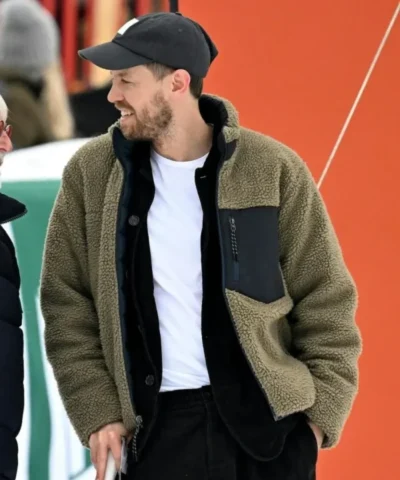 The Capture Callum Turner Brown Hooded Jacket