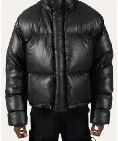 Alternative view of Trendt Vision Black Puffer Jacket