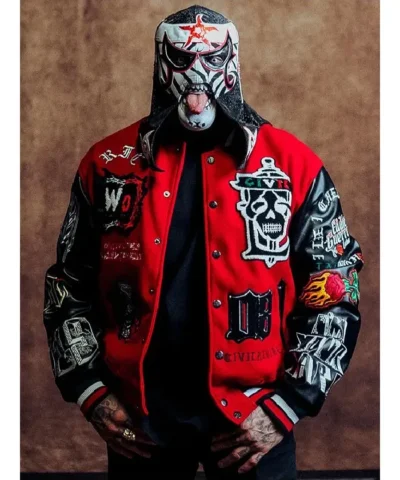 WWE PENTA Zero Miedo LWO Letterman Varsity Jacket