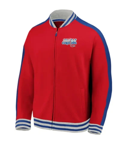 Washington Capitals Red Track Jacket
