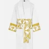 White Versace Bath Robe