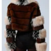 Wise Beyond The Gates 2026 Cropped Fur Jacket