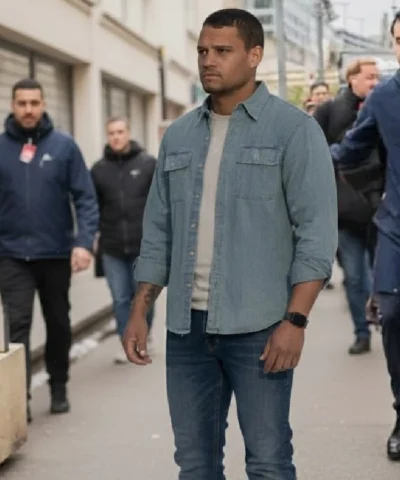 Alternative view of Tyriq Withers Reminders of Him 2026 Blue Jacket