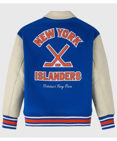 York Islanders OVO Wool Varsity Jacket