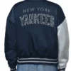 York Yankees Offside Navy and Gray Jacket