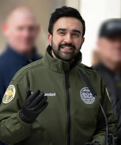 Zohran Mamdani Mayor Green Jacket