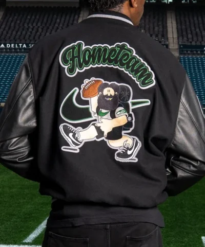 Rivalries Hometeam Seattle Seahawks Lil Jon Letterman Jacket