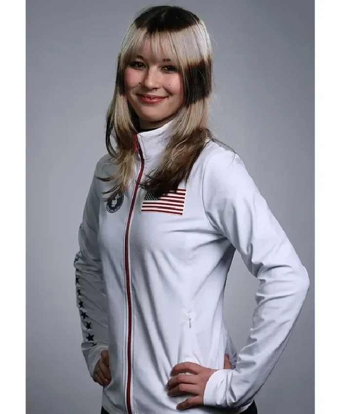 2026 Alysa Liu White Jacket