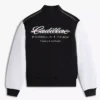 2026 Formula One Team Cadillac Unisex Black and White Bomber Varsity Jacket