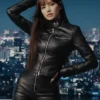 2026 Lisa Black Leather Jacket