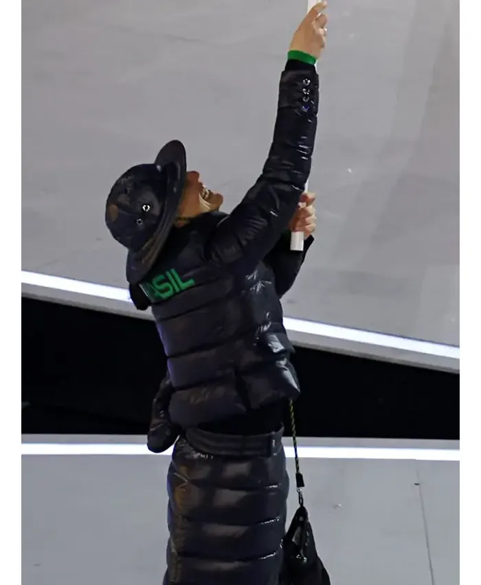 2026 Winter Olympics Brazil Moncler Black Jacket